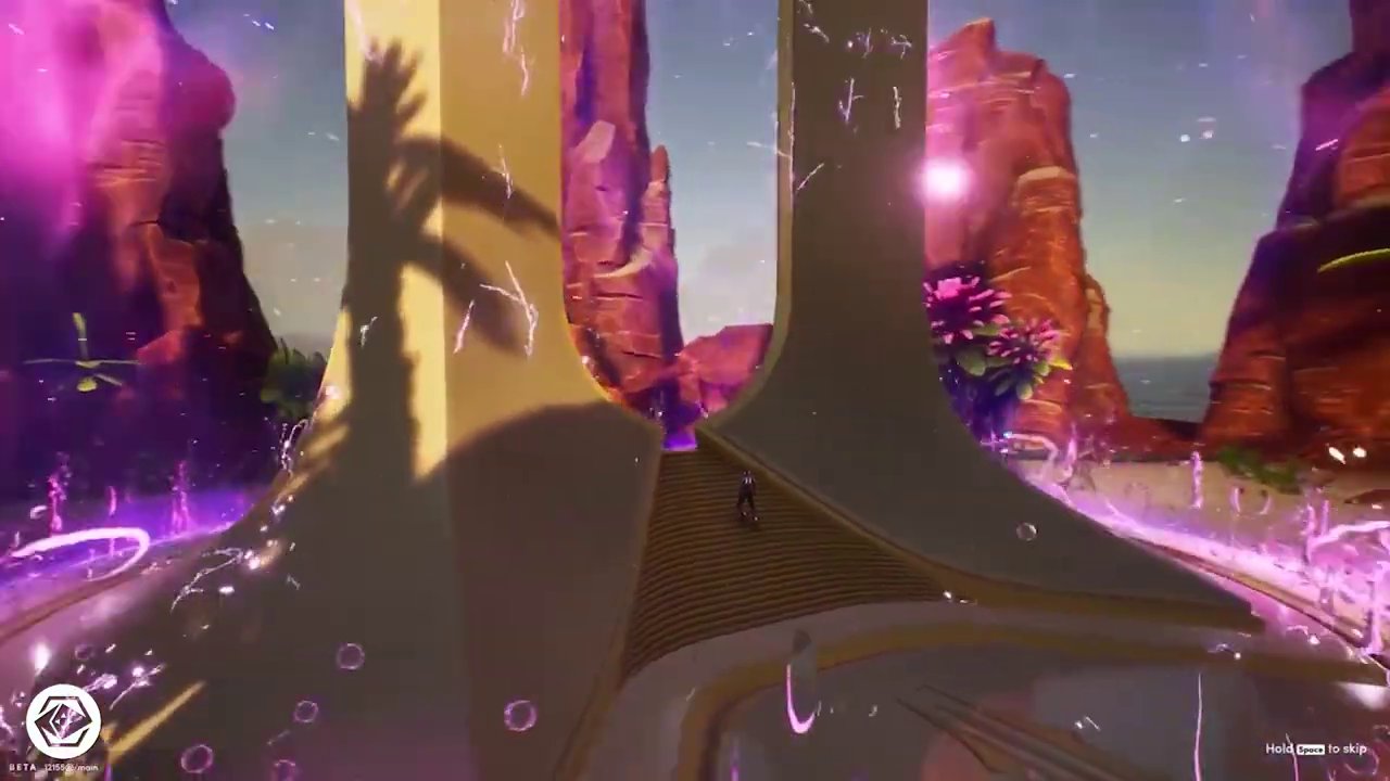 Gameplay footage showcasing the expansive, diverse landscapes and real-time combat in World of Drippians.