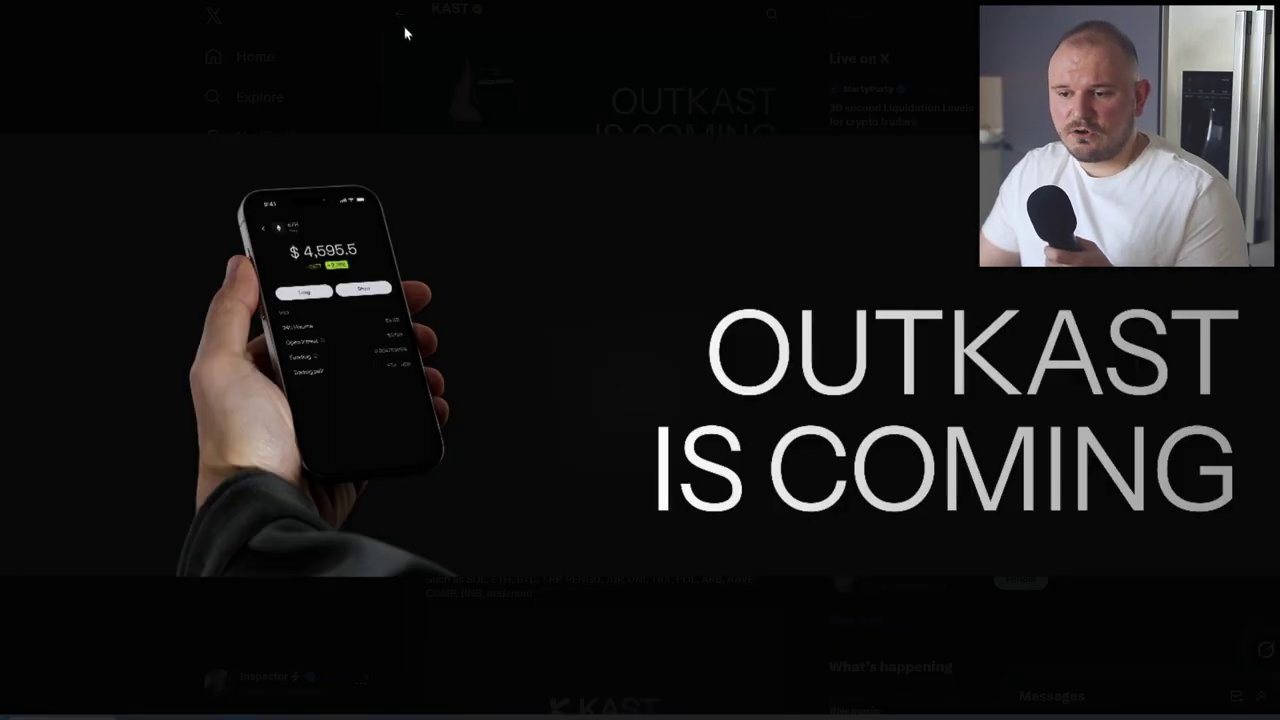 A final shot of the host wrapping up the episode, a visual reminder of the community-driven and constantly evolving nature of the crypto gaming space.