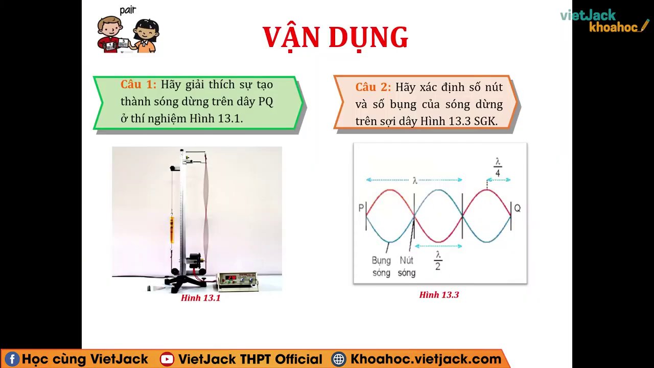 Mô ̣t cầ u thủ ‘ thổ’ i kè ‘ , tao ra các bơ′ st ay đổ i trong ô′ ‘ ’ ‘ ’ ‘ ’ ‘ ’ ‘ ’ ‘ ’ ‘ ” “ “ “ “ “ “ “ “ “ “
Xá“ Đinh Toˇ′ ξ Doˆ‰ Truyeˆ‰ Song
Baˇ‘ ng cách tao ra song du’’’’’’’’’’’’’’’’’’’’’’’’’’”””””””””””
Vi‘ Du‘ Minh Ho.a:
Cho mot soi day dan hoi dai 1;2 met; co song dung tren day voi ca hai dau co dinh; ke ca hai dau thi tren day co tat ca 4 nut; biet toc đo truyen song tren day la 80 m/s; tinhtan so va chu ky dao doˆ‰?
Giaii:
Vi day co hai dau con dinh ne‘ no ‘ thuoc truo‘Ho.p I.
Soˆ’’ bo(
